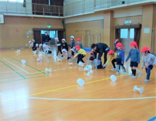 １，２、３！それ～～！