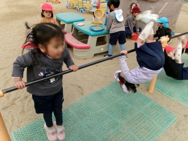 てつぼう（もも組）