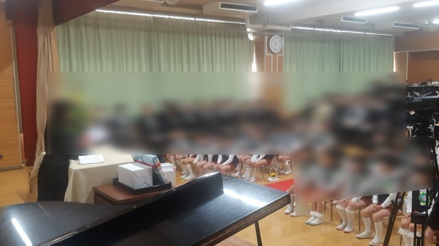 たくさんの方に見守られたあたたかい式でした