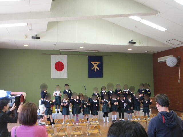 チューリップの歌をうたいました